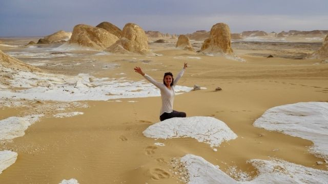 4 Days trip camping Trip in wadi el Hitan and white desert from Alexanderia