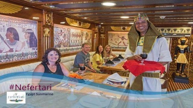 Nefertari Seascope boat trip from Marsa alam with dinner — photo 4