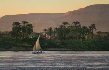 Sunset sailing trip with Felucca in Luxor — photo 3